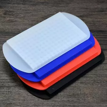 Форма для льда с антипригарным покрытием, низкая температура, силиконовая кухонная форма для льда для детей белый