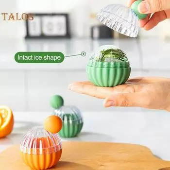 Форма для льда, устойчивая к холоду, своими руками, хорошая герметизация, экологически чистая, кубическая сферическая форма, кухонные гаджеты зелёный