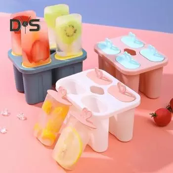 Форма для мороженого, пищевая креативная ручка, полипропиленовый материал, сделай сам, домашняя форма для мороженого, чайник для мороженого, кухонные принадлежности белый