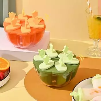 Форма для мороженого с ручкой, пищевая форма для кубиков льда, кухонные гаджеты, форма для мороженого на лето