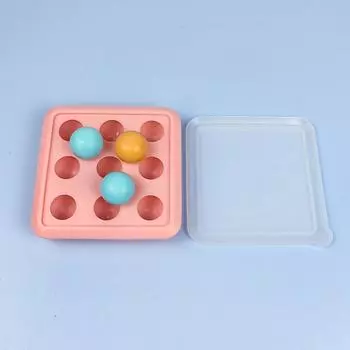 Форма для мороженого в виде шоколадных бобов, силиконовая, легко моющаяся, пищевая, 10,5 см 10,5 см 2,5 см, инструменты для мороженого, форма для десерта