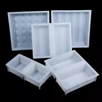 Форма для мощения кирпичом своими руками, многоразовая форма для изготовления бетонных дорожек, ступеньки для газона, патио, двора, сада