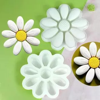 Форма для мусса, нелипкие принадлежности для хлебобулочных изделий, легкая чистка, цветок, силиконовая форма для помадки, инструменты для выпечки, удобные изделия ручной работы