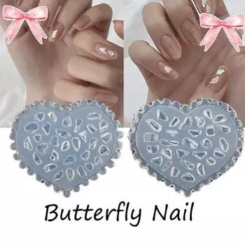 Форма для ногтей в форме сердца 3D узоры силиконовые формы для дизайна ногтей силиконовые формы DIY инструменты для украшения салона E