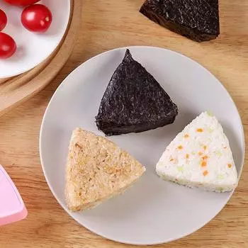 Форма для онигири, большой набор для изготовления форм для риса, антипригарная форма для риса для детского обеда, кухня, портативная машина для изготовления рисовых шариков C