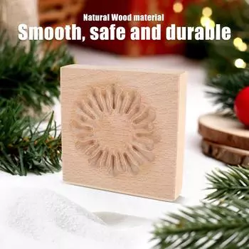 Форма для печенья Деревянная форма для печенья Многоразовая форма для выпечки 3D-пресс для печенья Штамп Резная форма для тиснения печенья DIY-форма для печенья Печенье