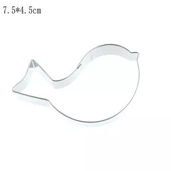 Форма для печенья из нержавеющей стали в форме птицы, аксессуары для печенья, инструменты