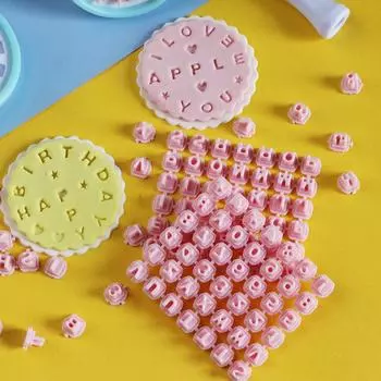 Форма для помадки, печать на печенье, изогнутые округлые штампы, печать на печенье, форма для кекса