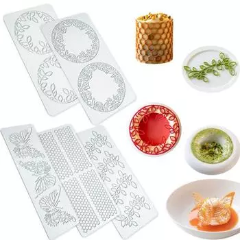 Форма для помадки, полые бабочки, венок, листья, легко снимается, сделай сам, инструмент для украшения торта, многоразовые шоколадные конфеты D