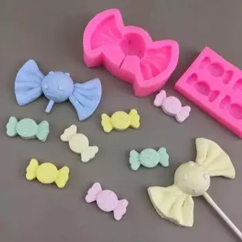 Форма для помадки, реалистичные многоразовые антипригарные моющиеся формочки для печенья из силикагеля для празднования дня рождения, кухня A