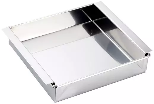 Форма для яичного тофу с агаром Endo Shoji TKG, квадратная, из нержавеющей стали, для раковины, ширина x глубина x высота 330 x 330 x Коммерческая Япония ATM07033 форма,