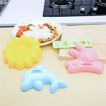 Форма для риса «Дельфин», 4 части, форма для рисовых шариков «Кролик», детская форма для суши «Бенто» своими руками