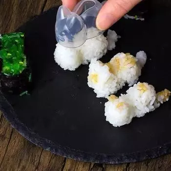 Форма для рисовых шариков для кошек, детские формы для суши, дополнительная машина для формовки риса прозрачный