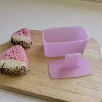 Форма для шариков из молотого риса, сделай сам, форма для суши, военный корабль, инструменты для выпечки, многослойные суши, дополнительная еда, розовые инструменты для суши Sushi mold without spoon небесно-голубой