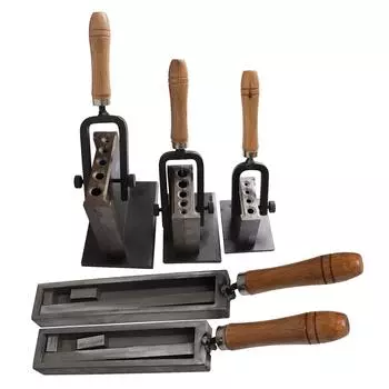 Форма для слитков Серебряная цилиндрическая форма Литье золота в слитках Тигельная форма для плавки Литье Очистка Золото Серебро Металл Алюминий Медь Латунь