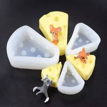 Форма для сыра Силиконовая форма для мусса Форма для шоколадного торта Помадка Десерт Выпечка Инструмент для украшения Противень Аксессуары для выпечки