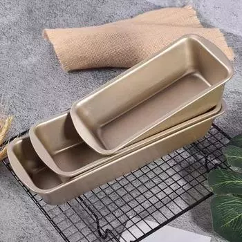 Форма для торта, антипригарная коробка для тостов, устойчивая к высоким температурам форма для выпечки из углеродистой стали для домашней кухни, вечеринки S