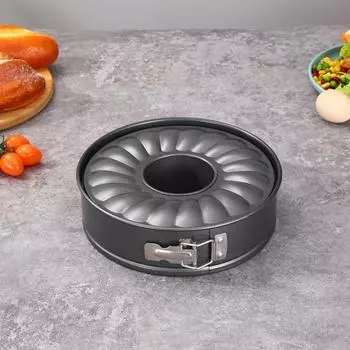 Форма для торта, антипригарная круглая пружинная форма со съемным дном, герметичное покрытие, форма для торта для чизкейка, глубокая тарелка для пиццы 28cm