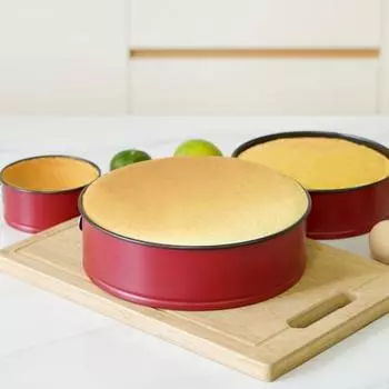 Форма для торта Быстрая теплопроводность Съемное дно Легко извлекается из формы Антипригарное покрытие Застежка-переключатель Сотовая форма Десертная форма Кухонные принадлежности 9