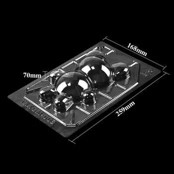 Форма для торта ручной работы 3D Bear Mold из эпоксидной смолы Jelly Dome Mousse, большой размер, силиконовая хрупкая форма Bear для шоколадного торта Bomb