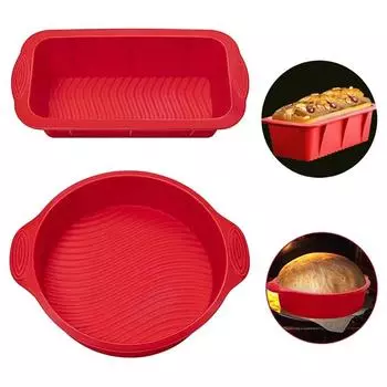 Форма для торта Силиконовая форма для выпечки хлеба Формы для выпечки Противень Антипригарная 3D силиконовая форма Коврик для выпечки Инструменты для выпечки Аксессуары