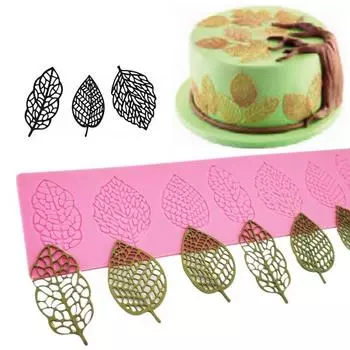 Форма для торта, термостойкость, быстрая распалубка, высокая прочность, хорошая пластичность, недеформируемая форма листа, кружево, сделай сам розовый