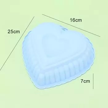 Форма для торта в форме сердца «Любовь» Силиконовые формы для заморозки и выпечки кондитерских изделий Форма для мусса Форма для выпечки Форма для торта «Сделай сам» с антипригарным покрытием