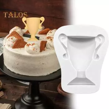 Форма для торта в форме трофея, легко демонтируемая форма для выпечки, термостойкие креативные формы для домашнего торта в форме трофея для пекарни