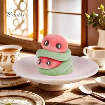 Форма для торта «Змея» в виде мусса, силиконовая форма для свечей, для приготовления шоколада, легко очищается, формы для мыла в виде животных, набор для самостоятельного изготовления свечей B