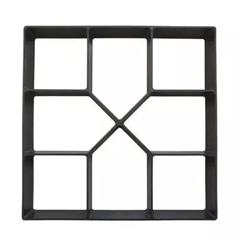 Форма для тротуарной плитки «сделай сам», 40 см x 40 см, цементный кирпич, бетоноукладчик, производитель пластика «сделай сам», квадратная форма для тротуарной плитки