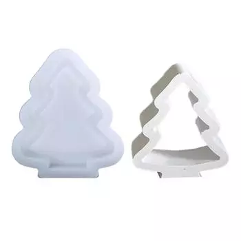 Форма для украшения стола, гибкая силиконовая форма для полых украшений на рождественскую елку, гипсовые формы, принадлежности для изготовления ювелирных изделий S