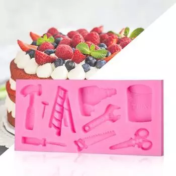 Форма для выпечки, экологически чистый высокопрочный силикон, отличные кухонные формы, аксессуары для дома