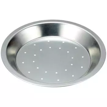 Форма для выпечки хлеба/пирогов Tiger Crown, серебристая, 190 x 24 мм, TP, отверстие для пирога, 21 см, стальная оловянная форма для пирога с отверстием 2334