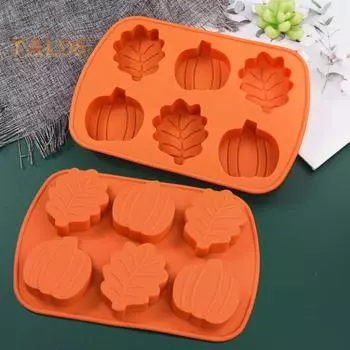 Форма для выпечки на Хэллоуин, форма тыквы, паука, совы, черепа, антипригарное мытье в посудомоечной машине, форма для шоколадных конфет, торта, желе, кухонные гаджеты