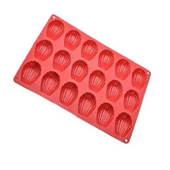 Форма для выпечки печенья для легкой и удобной выпечки Мини-форма для торта Madeleine из пищевого силикона