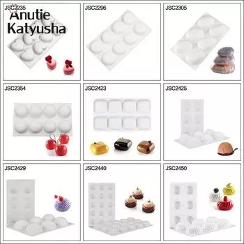 Форма для выпечки с узором «любящее сердце», форма для торта, кондитерская, силиконовая форма, форма для шоколада, кухонные принадлежности