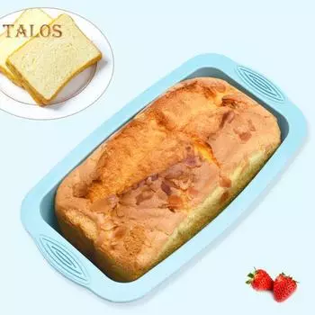 Форма для выпечки Удобная DIY силиконовая практичная прямоугольная форма для хлеба Рестораны Поставка серый