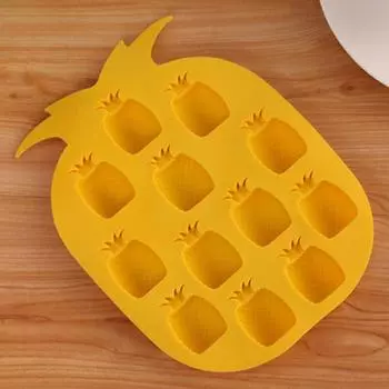 Форма для замораживания кубиков льда, лоток в форме ананаса, форма для приготовления льда для бара, вечерние напитков