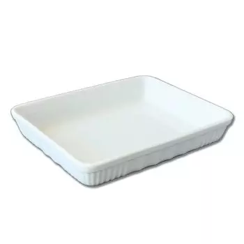 Форма для запекания Mino ware для духовки, белая x ширина 21 x высота, безопасная [1 шт.] 16,5 3,5 см Подходит для микроволновой печи/духовки/посудомоечной машины белый