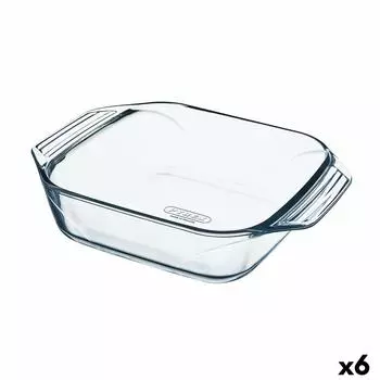 Форма для запеканки из прозрачного стекла Pyrex Irresistible, 6 шт., 29,2 x 22,7 x 6,8 см