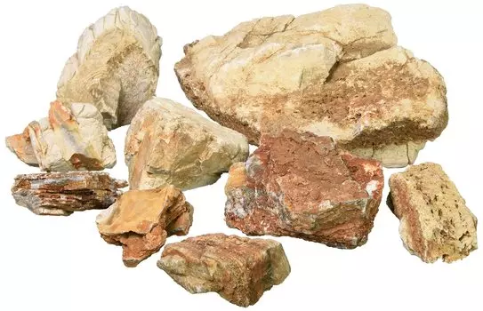 Форма и цвет набора слоистых камней Камихата оранжевый может (фактически отличаются)