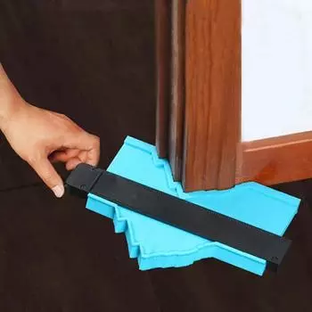 Форма калибра Дубликатор Профильный калибр Дубликатор Шаблон контура Пластиковый контурный копировальный аппарат Измерительный инструмент Контурный калибр