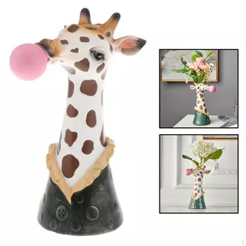 Форма Ваза Кашпо Горшок Смола Домашняя Скульптура Bear_As Described