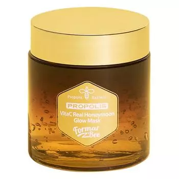 Formal B Propolis Vita C Real Honeymoon Glow Mask 100 мл, 1 упаковка, 1 шт.