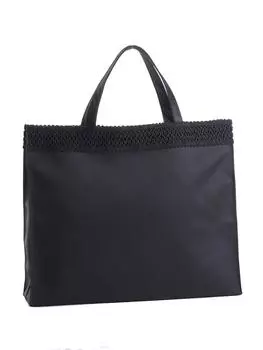 Формальная дополнительная сумка размера L Совместима с файлами формата А4 С клином Черная формальная сумка для входа Сделано на входе в детский сад для поступления в выпускной чёрный