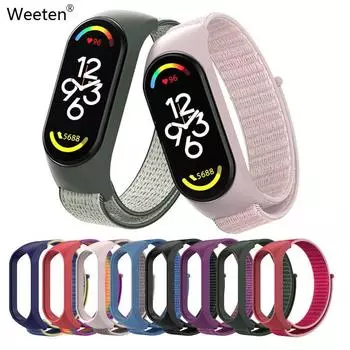 ForMi Band 3 4 7 цветной мягкий силиконовый ремешок для MI Band 7 4 замена умного браслета
