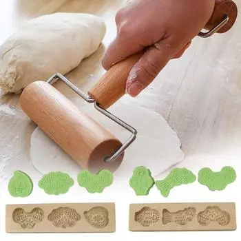 Формочка для печенья с рисунком, пищевой класс, не содержит BPA, гладкий край, форма для тиснения шоколадного тыквенного пирога, кухонные аксессуары E