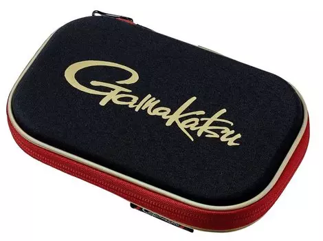 Формованный рыболовный чехол Gamakatsu GM2585 Черный/Красный (Гамакацу)