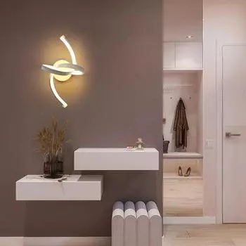 Формованный светодиодный настенный светильник 18W 32*20Cm теплый свет 3000K 220V