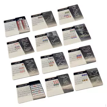 Формула Календарь Портативный F1 для Гостиной Шкаф Дома